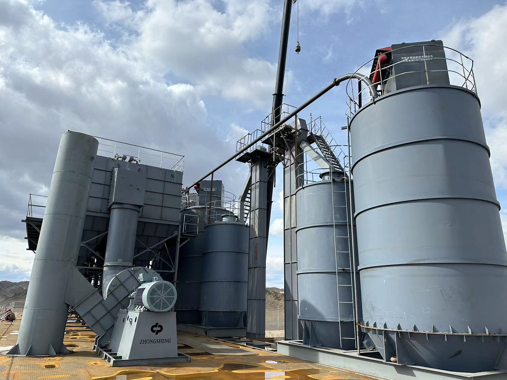 山东气动输送系统成功安装在亚洲主要化学厂