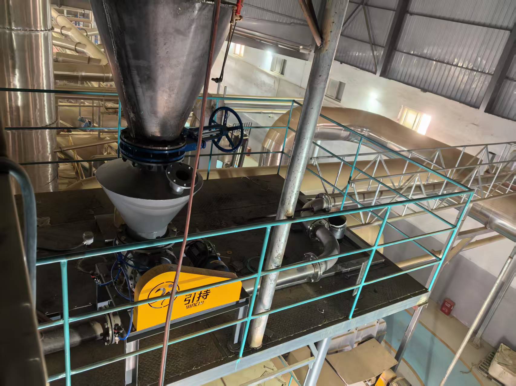 气动输送系统：Yinchi的行业挑战的最先进解决方案